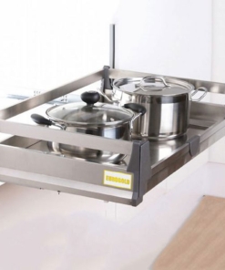 Giá xoong nồi inox hộp âm tủ hình đại diện