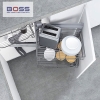 Giá góc liên hoàn Boss mở phải inox nan tròn hình đại diện