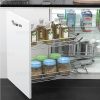Giá góc liên hoàn Eurogold mở trái inox nan tròn hình đại diện
