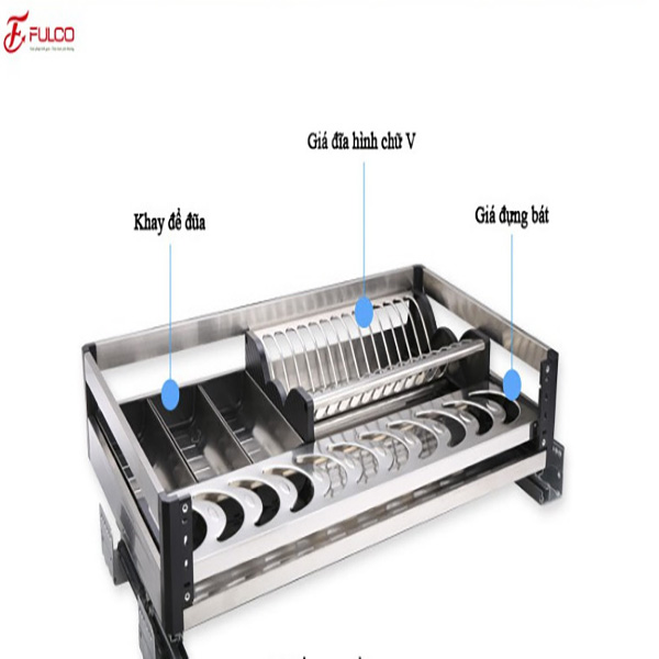 cách sử dụng giá xoong nồi bát đĩa fulco inox hộp cách sử dụng giá xoong nồi bát đĩa fulco inox hộp