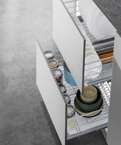 có nên dùng giá xoong nồi bát đĩa euroking inox 304 nan tròn