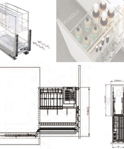 cách sử dụng giá để dao thớt eurogold inox nan vuông