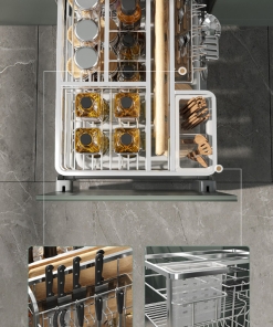cách sử dụng giá để dao thớt grob inox 304 nan dẹt