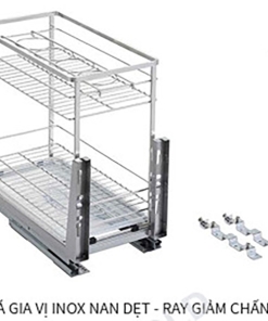 cách sử dụng kệ để gia vị eurogold inox 304 nan dẹt