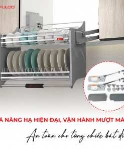 Combo Tay Nâng + Giá Bát Nâng Hạ Fulco